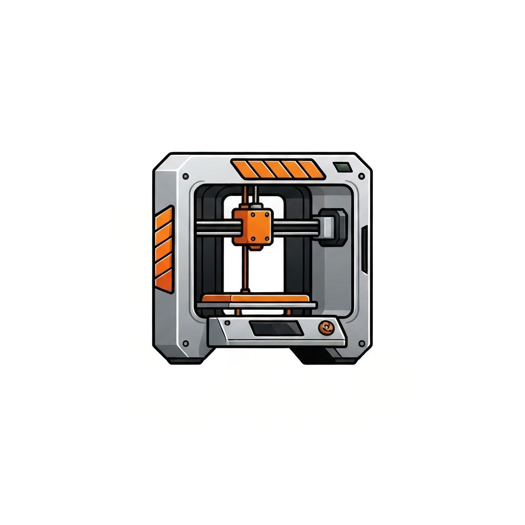 3D printer logo